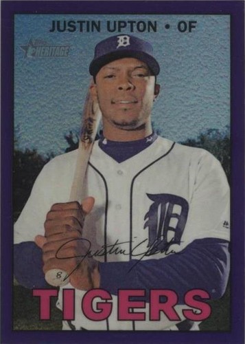 2016 Topps Heritage High Number - Justin Upton #THC-532