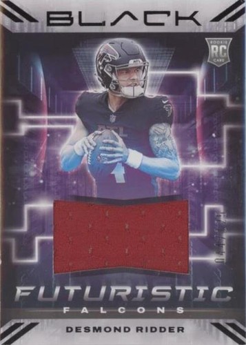 2022 Panini Black Desmond Ridder #FUT-DRI