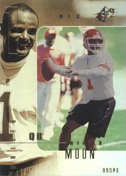 1999 SPx Warren Moon #45