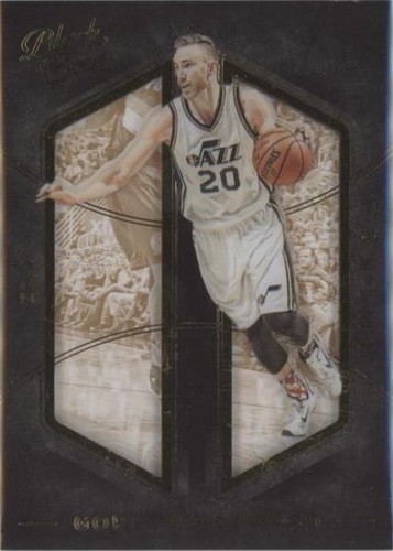2015-16 Panini Black Gold - Gordon Hayward #86