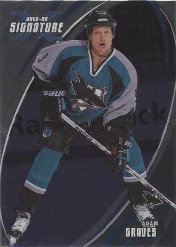 2002-03 In the Game Be A Player Signature Series - Adam Graves #090