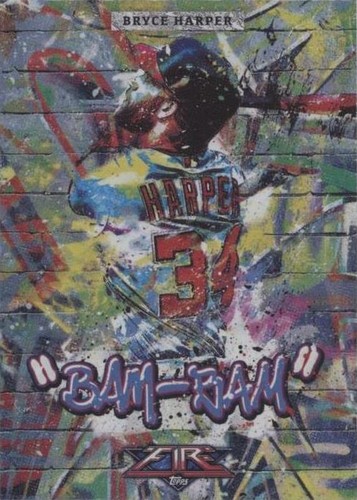 2017 Topps Fire - Bryce Harper #M-21