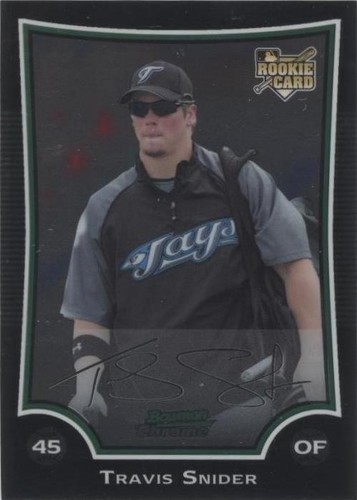 2009 Bowman Chrome - Travis Snider #217
