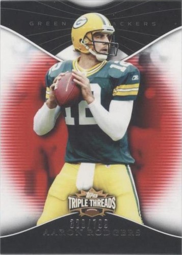 2009 Topps Triple Threads Aaron Rodgers #4