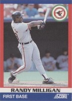 1991 Score 100 Hottest Players - Randy Milligan #43