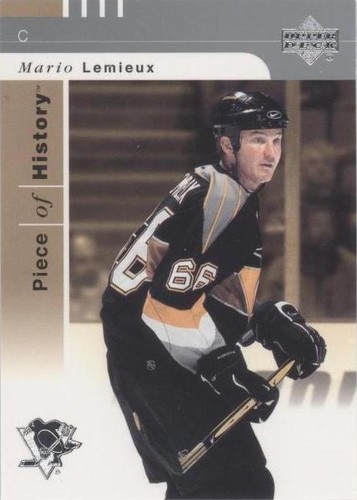 2002-03 Upper Deck Piece Of History - Mario Lemieux #72