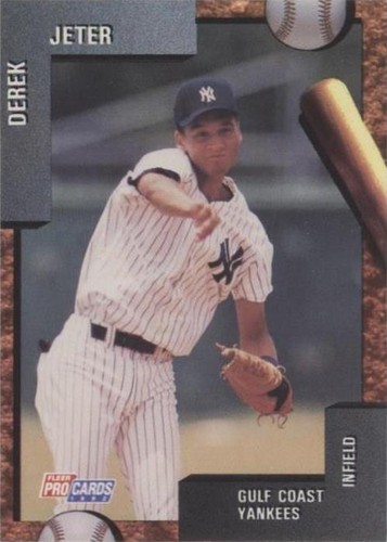 1992 Fleer ProCards Minor League - Derek Jeter #3797