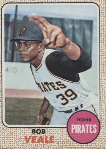 1968 Topps - Bob Veale #70