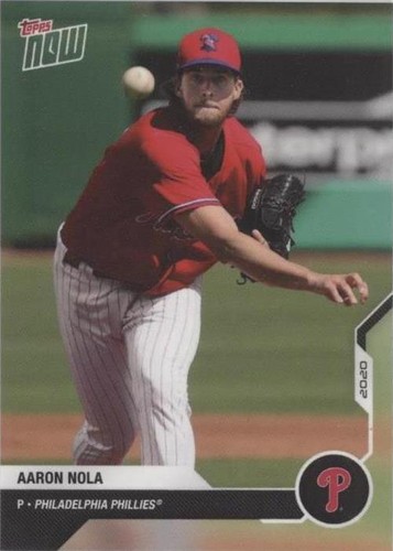 2020 Topps Now Road to Opening Day - Aaron Nola #OD-280