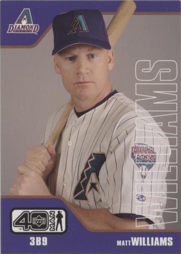2002 Upper Deck 40 Man - Matt Williams #660
