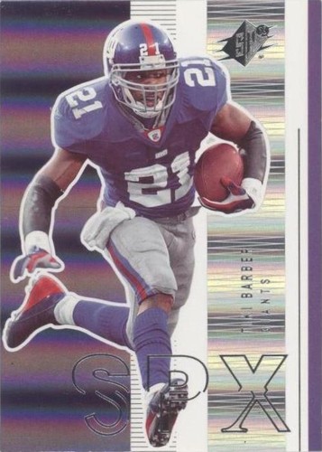 2005 SPx Tiki Barber #62