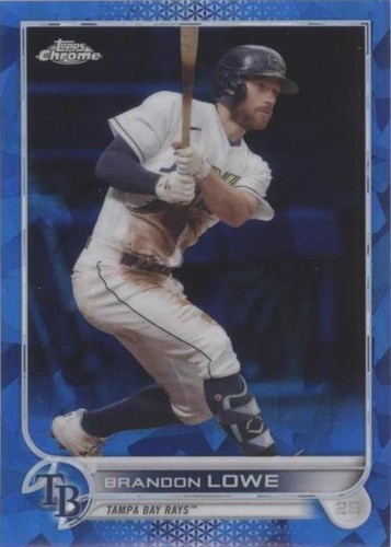 2022 Topps Chrome Sapphire Edition - Brandon Lowe #499