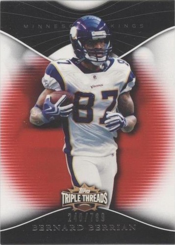 2009 Topps Triple Threads Bernard Berrian #77
