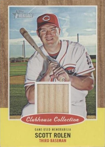 2011 Topps Heritage - Scott Rolen #CCR-SR