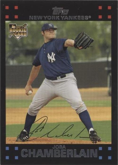 Juego de regalo Topps New York Yankees 2007 edición limitada - Joba Chamberlain #NYY10