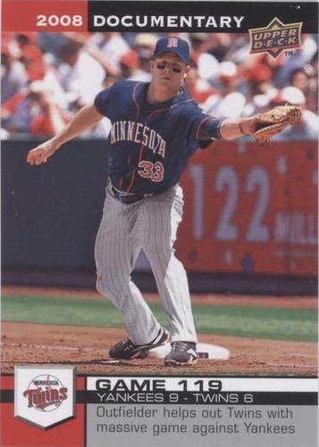 2008 Upper Deck Documentary - Justin Morneau #3589