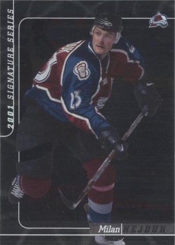 2000-01 In the Game Be A Player Signature Series - Milan Hejduk #60