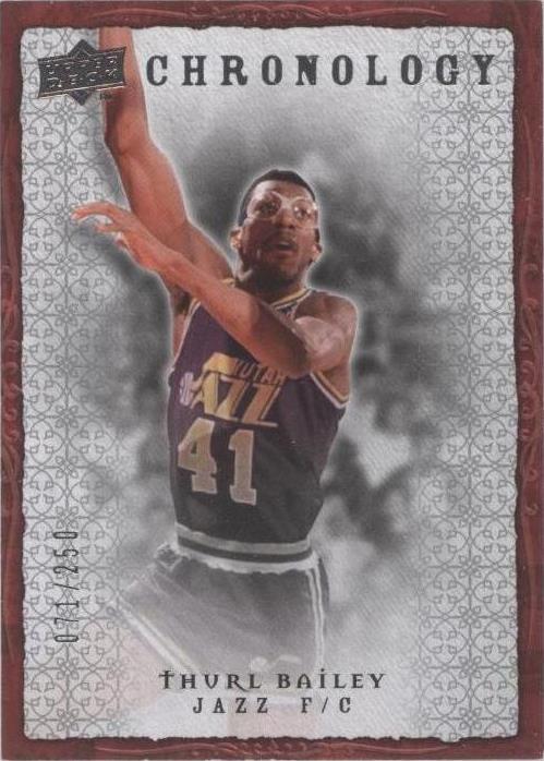 2007-08 Upper Deck Chronology - Thurl Bailey #89