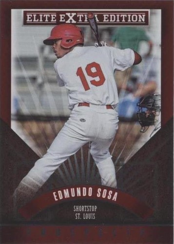 2015 Panini Elite Extra Edition - Edmundo Sosa #146