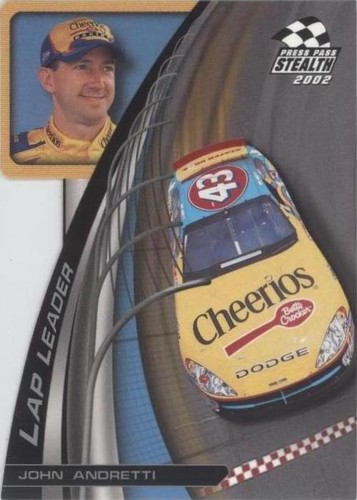 2002 Press Pass Stealth - John Andretti #LL 1