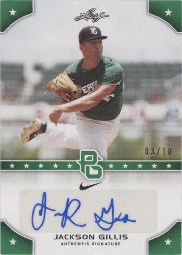 2015 Leaf Perfect Game National Showcase - Jackson Gillis #PG-JG1