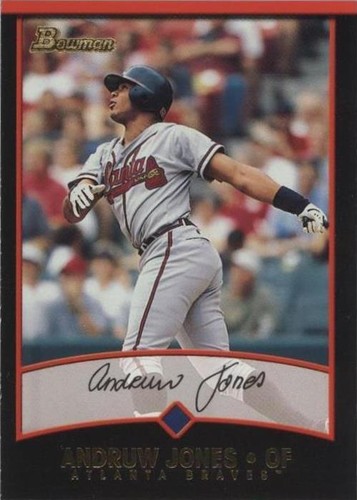 2001 Bowman - Andruw Jones #72