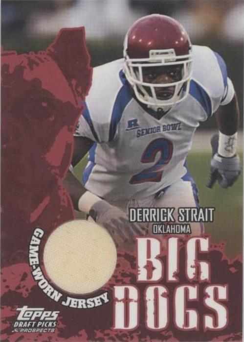 2004 Topps Draft Picks & Prospects Derrick Strait #BD-DS