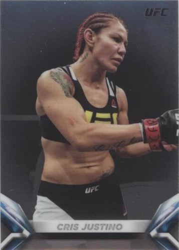2018 Topps Chrome UFC - Cris Justino #UFCK-CJ