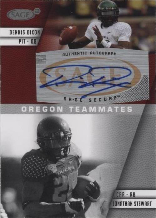 2008 SAGE Squared Dennis Dixon Jonathan Stewart #A-16B