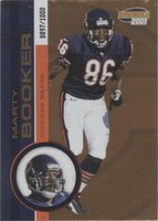 2001 Pacific Invincible Marty Booker #40