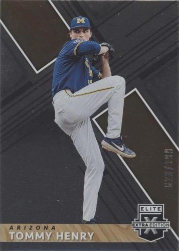 2019 Panini Elite Extra Edition - Tommy Henry #74