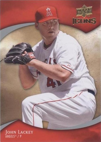 2009 Upper Deck Icons - John Lackey #60