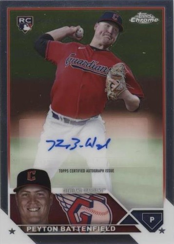 2023 Topps Chrome Update Series - Peyton Battenfield #AC-PBA