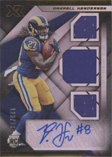 2019 Panini XR Darrell Henderson #225