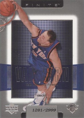 2003-04 Upper Deck Finite - Keith Van Horn #127
