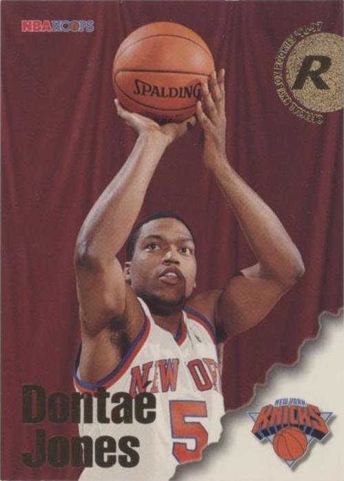 1996-97 NBA Hoops - Dontae' Jones #296