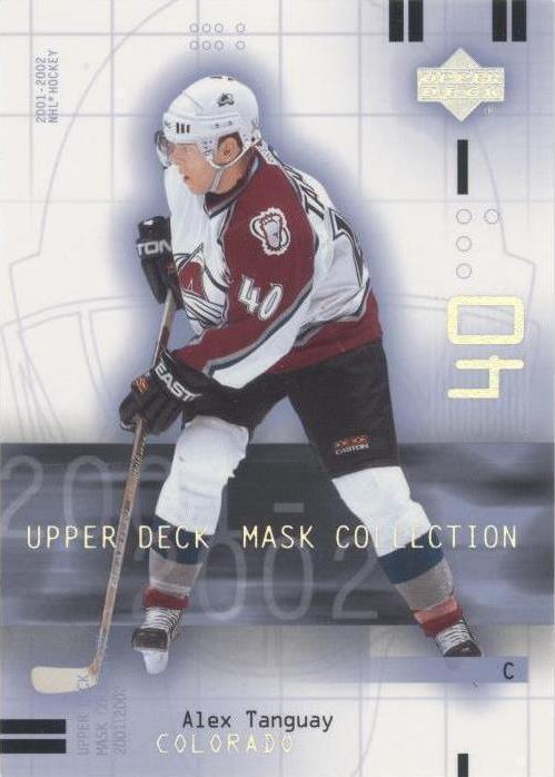 2001-02 Upper Deck Mask Collection - Alex Tanguay #24