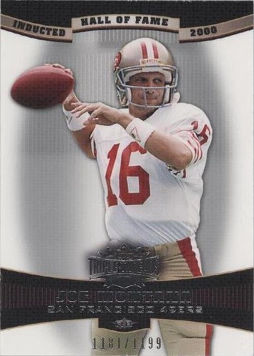 2006 Topps Triple Threads Joe Montana #38