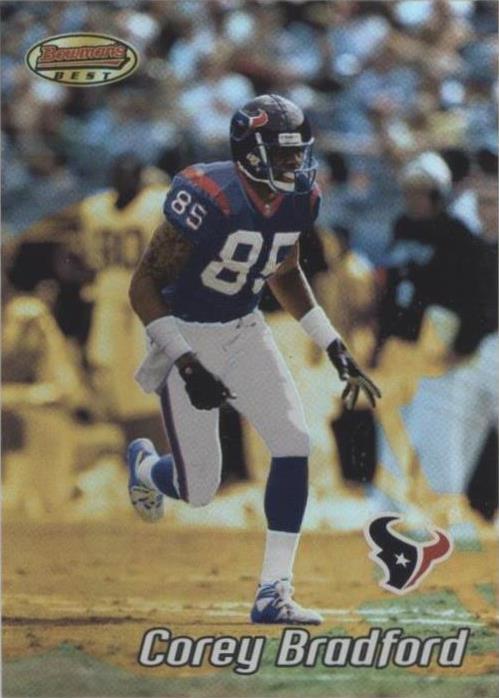 2002 Bowman's Best Corey Bradford #41