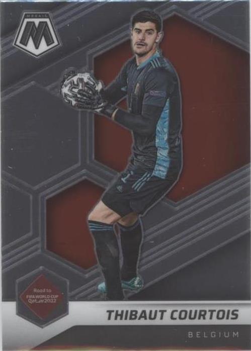 2021-22 Panini Mosaic FIFA Road to World Cup Thibaut Courtois #188