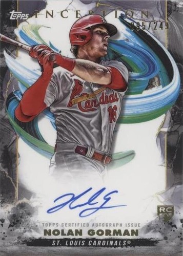 2023 Topps Inception - Nolan Gorman #BRES-NGO