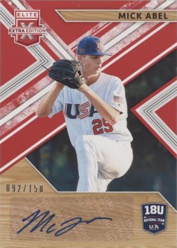 2019 Panini Elite Extra Edition - Mick Abel #18U-MA