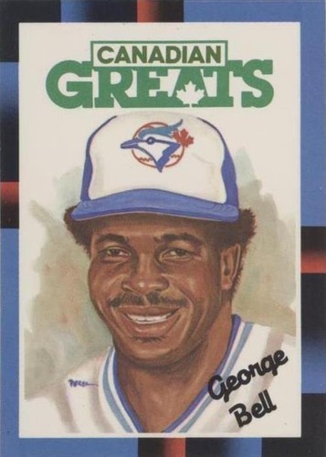 1988 Leaf Canadian - George Bell #213