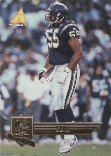 1995 Pinnacle Club Collection Junior Seau #222