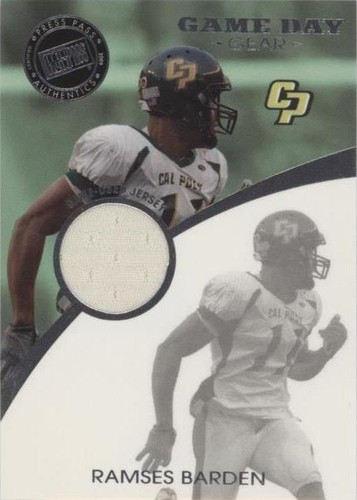 2009 Press Pass Signature Edition Ramses Barden #GDG-RB
