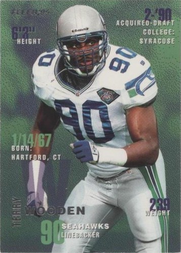 1995 Fleer Terry Wooden #367