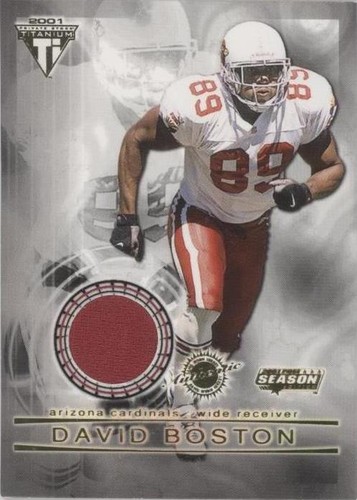 2001 Pacific Private Stock Titanium Postseason David Boston #1