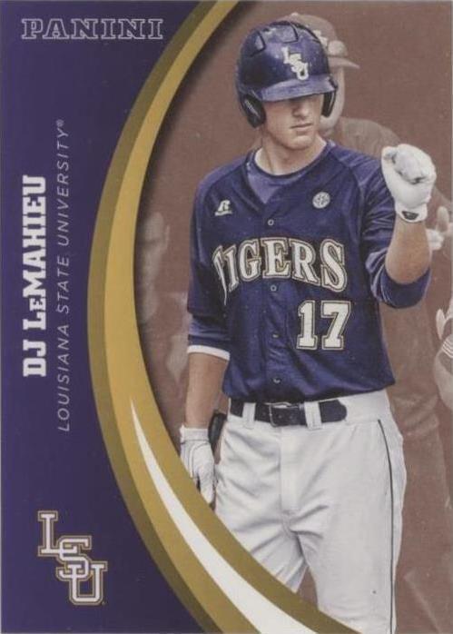2015 Panini LSU Tigers - D.J. LeMahieu #77