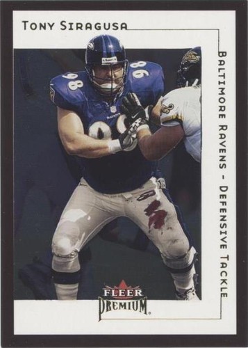 2001 Fleer Premium Tony Siragusa #42