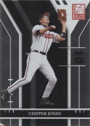 2004 Donruss Elite - Chipper Jones #77
